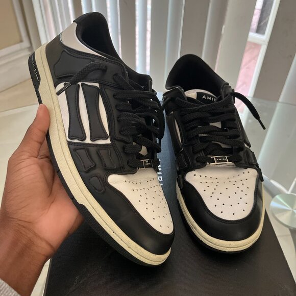 Amiri Skeleton Low Top Sneakers - Picture 2 of 5